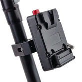 V mount battery plate with D-tap output adapter